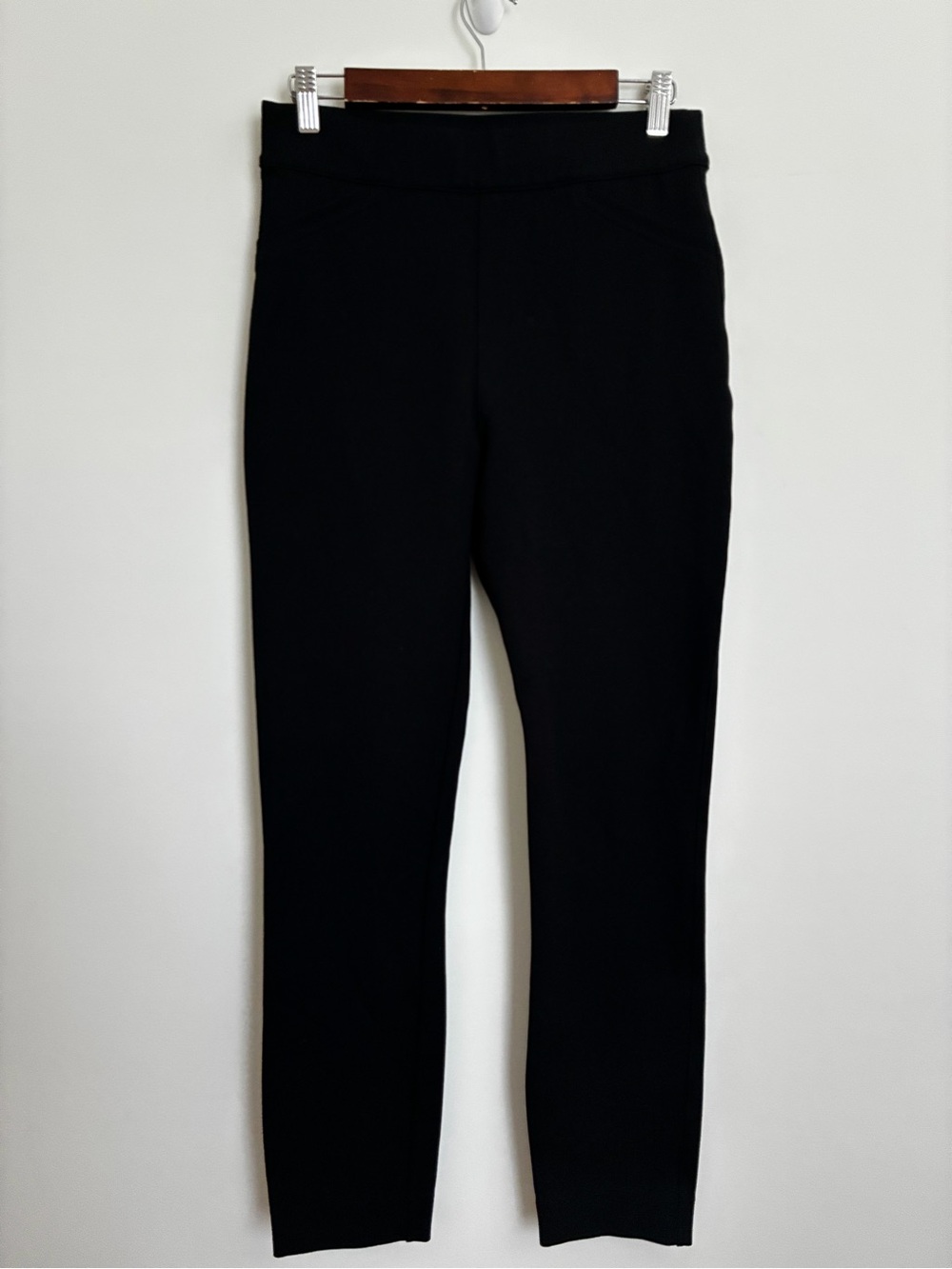 Spanx Blank Ponte Knit Ankle leggings size medium